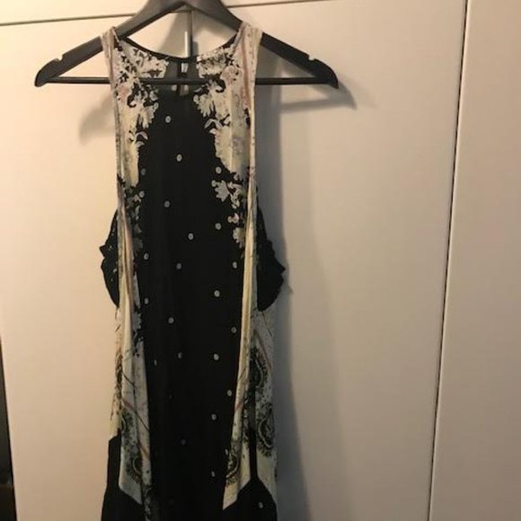 Black and Cream Sundress from Free People - Picture 1 of 4